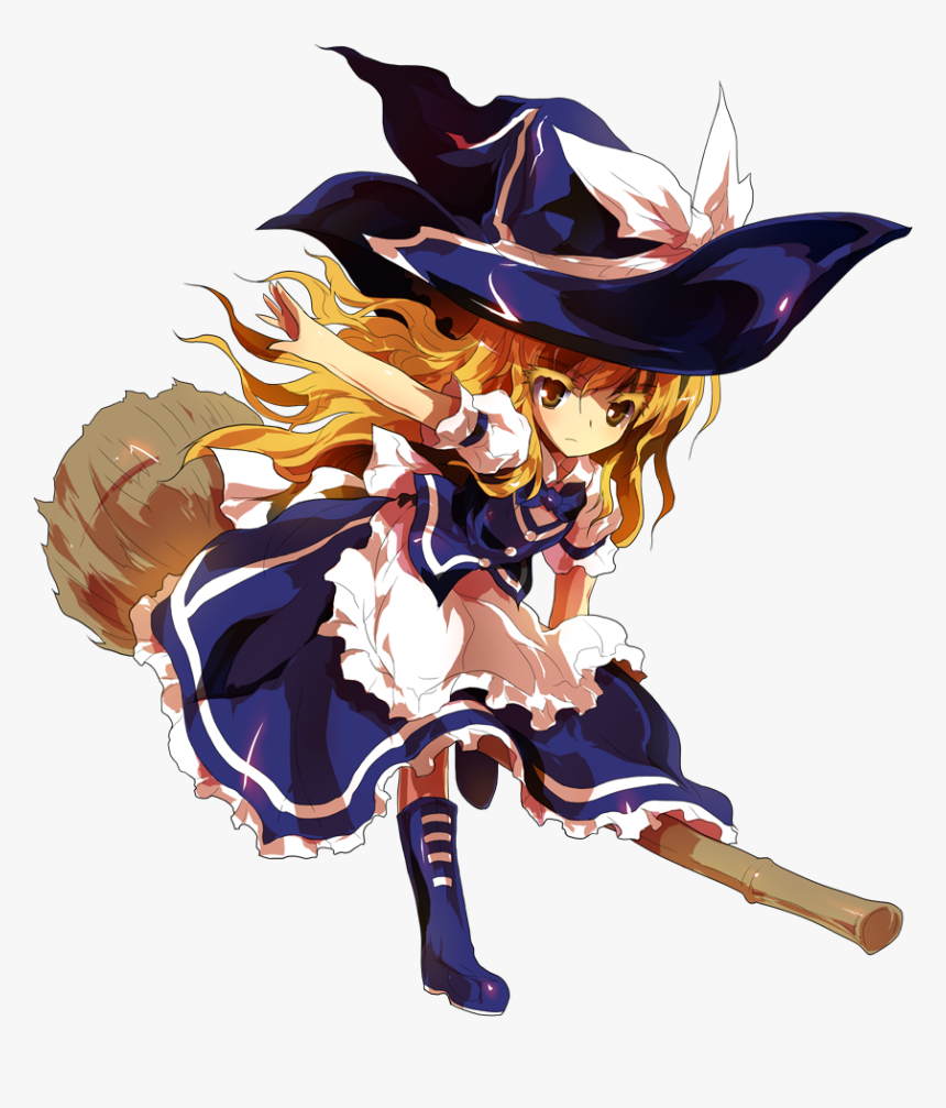 Marisa Hm - Brave Frontier Touhou, HD Png Download