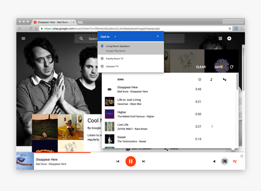 Google Cast In Chrome 1, HD Png Download