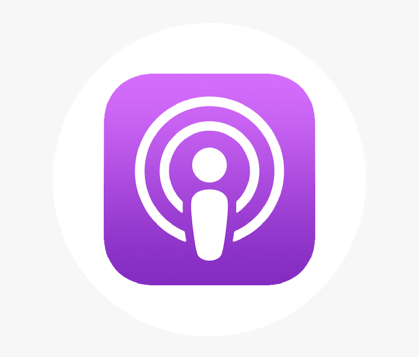 Apple-3 - Podcast App Logo, HD Png Download