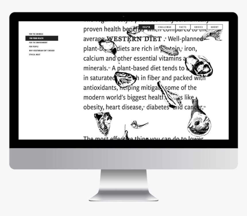 Veg N Mockups Final - Web Design, HD Png Download