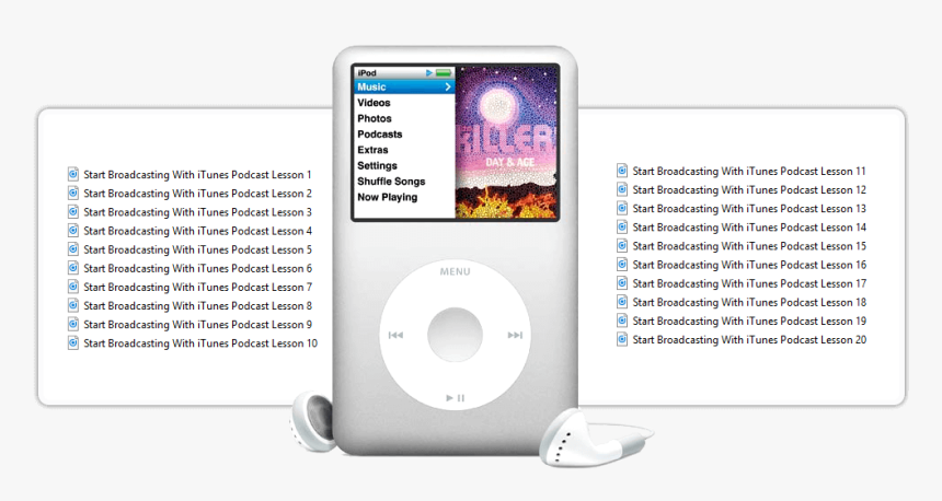 Ipod Classic 6th Generation Silver, HD Png Download