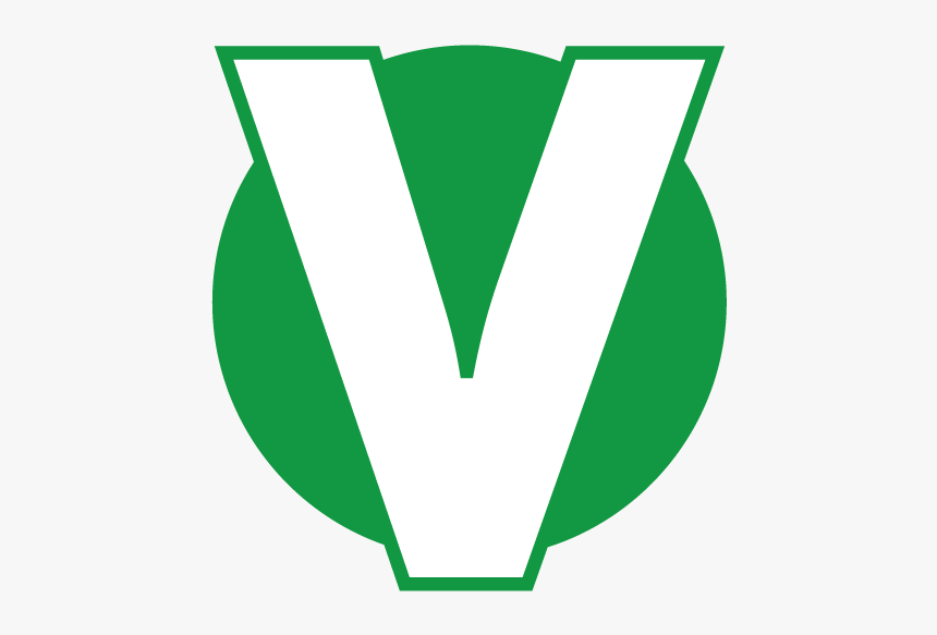V With Circle Behind It - Symbols For Vegetarian Food, HD Png Download
