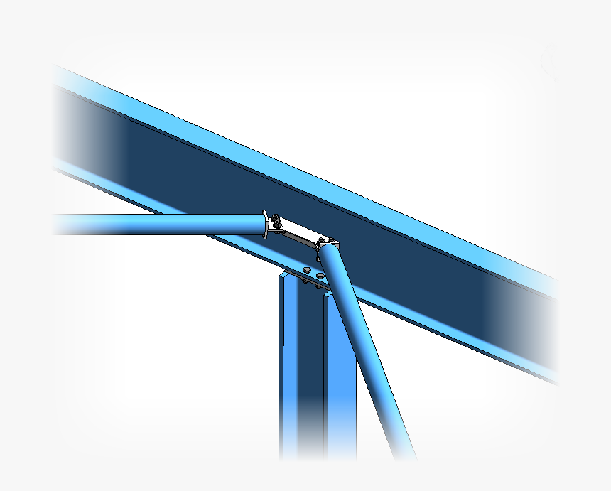 Steel Roof Bracing Connection, HD Png Download