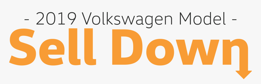 2019 Vw Model Sell Down Logo - Circle, HD Png Download