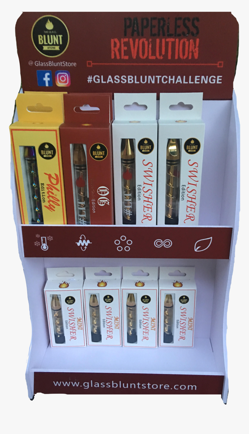 Point Of Sales Display 
 Class - Display Case, HD Png Download