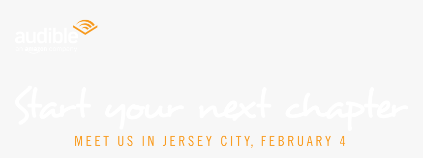 Audible Event Header - Audible Inc., HD Png Download
