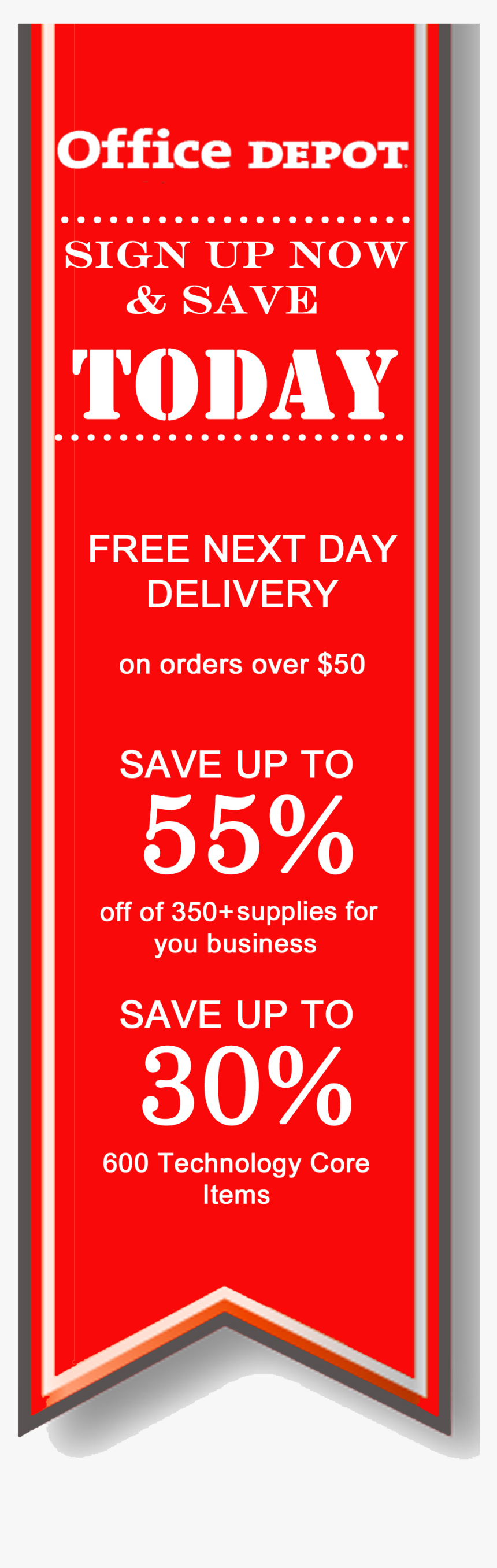 Office Depot, HD Png Download