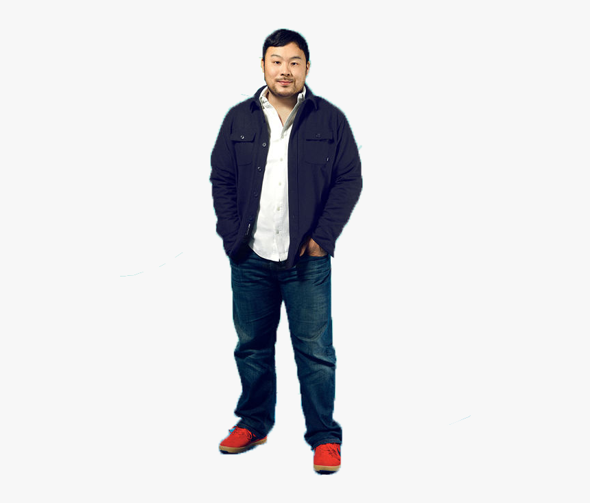 Transparent Png Of Super Star Chef David Chang - Standing, Png Download
