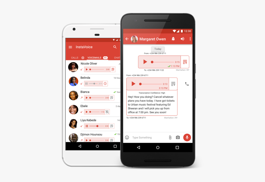 Voicemail Transcription - Instavoice, HD Png Download