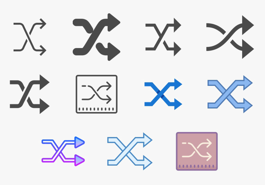 Shuffle Png High-quality Image - Calligraphy, Transparent Png