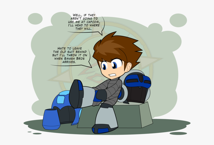 Mega Man No Suit, HD Png Download