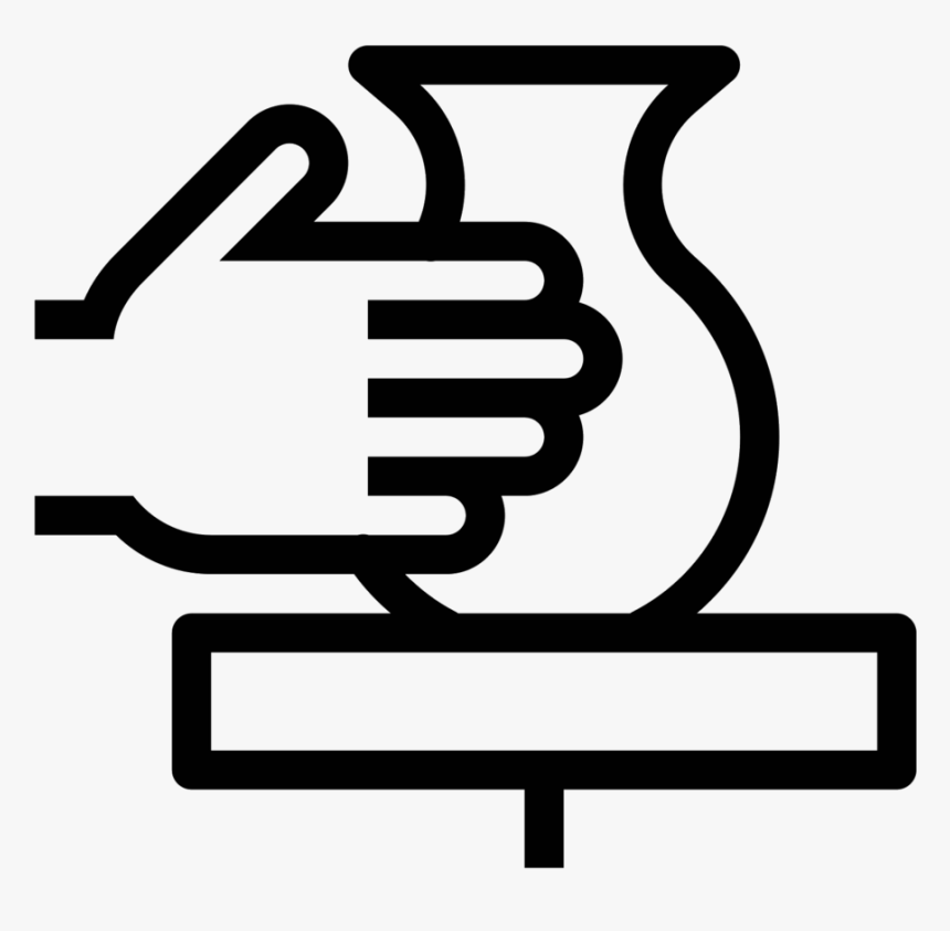 Potter Wheel Icon, HD Png Download