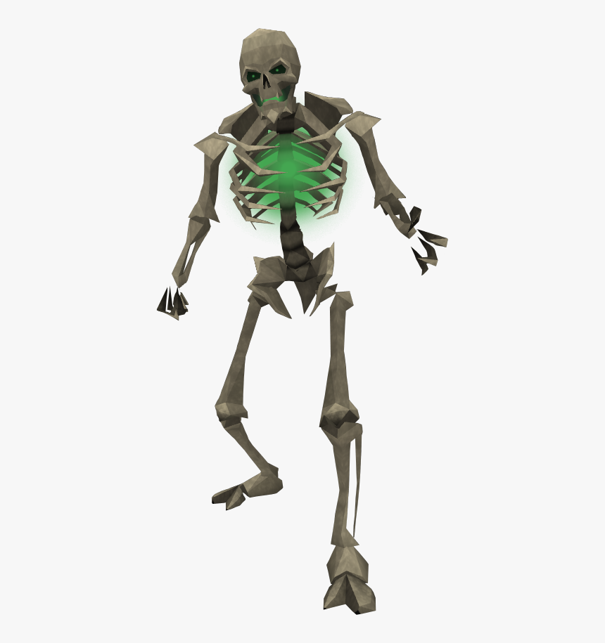Lvl 22 Skeleton Runescape, HD Png Download