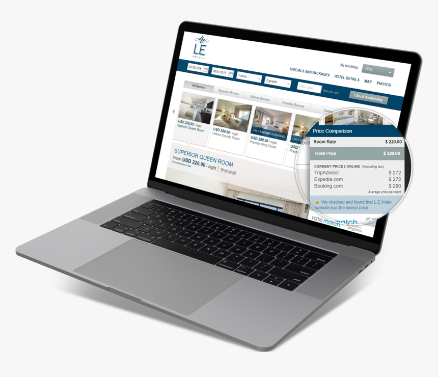 E Commerce Rate Match Hero - Hp G62 A75er, HD Png Download