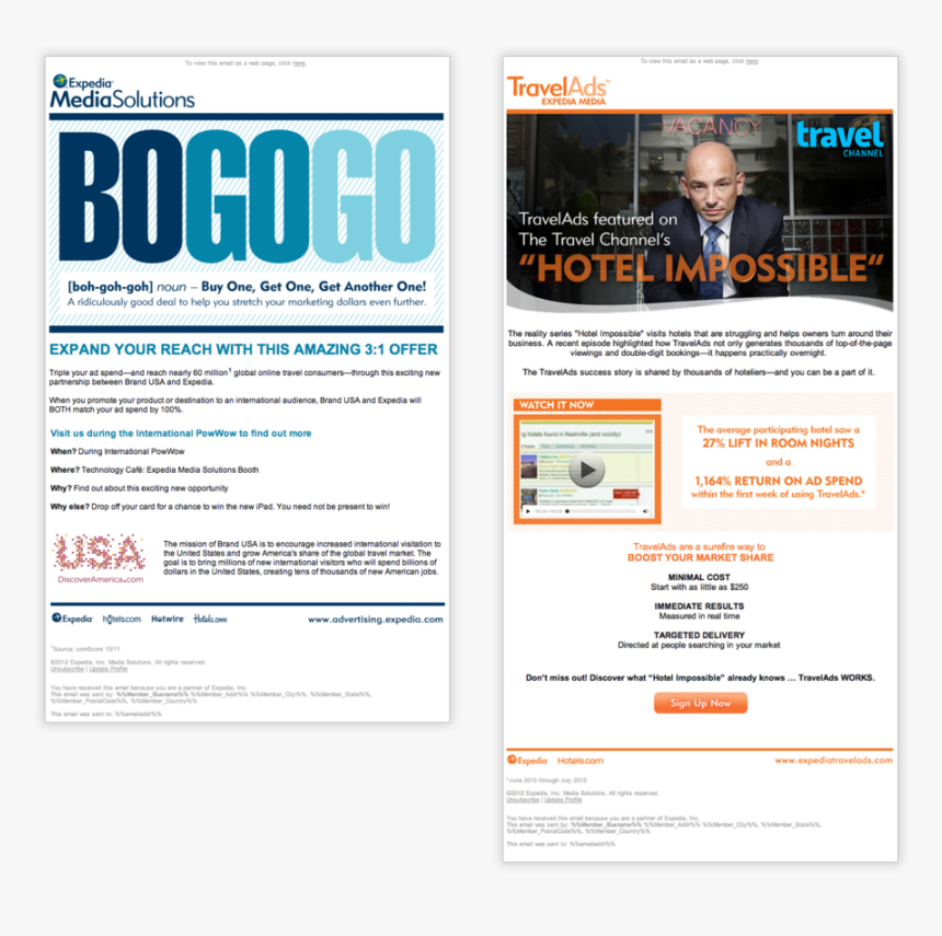 Expedia Global Emails, HD Png Download