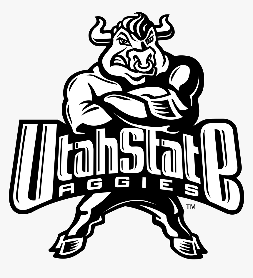 Utah State Aggies Logo Png, Transparent Png