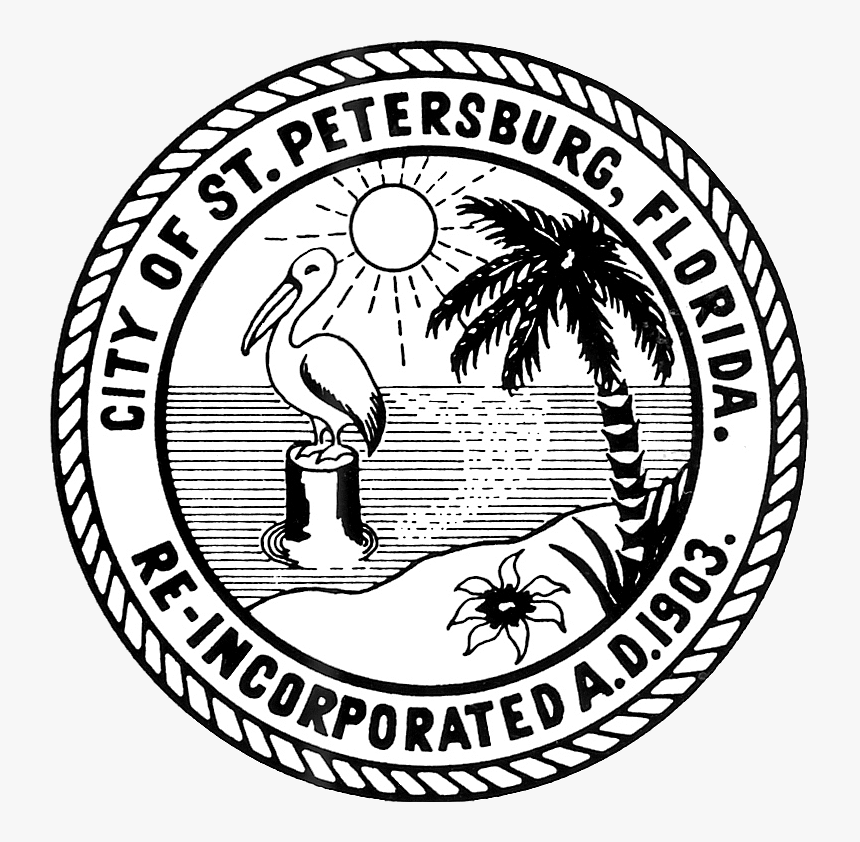 Seal Of St - St Petersburg Fl Logo, HD Png Download