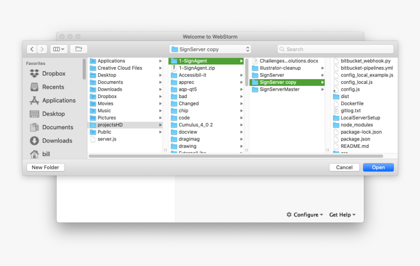 Does The Folder Look Like That Pycharm Create In Finder, HD Png Download