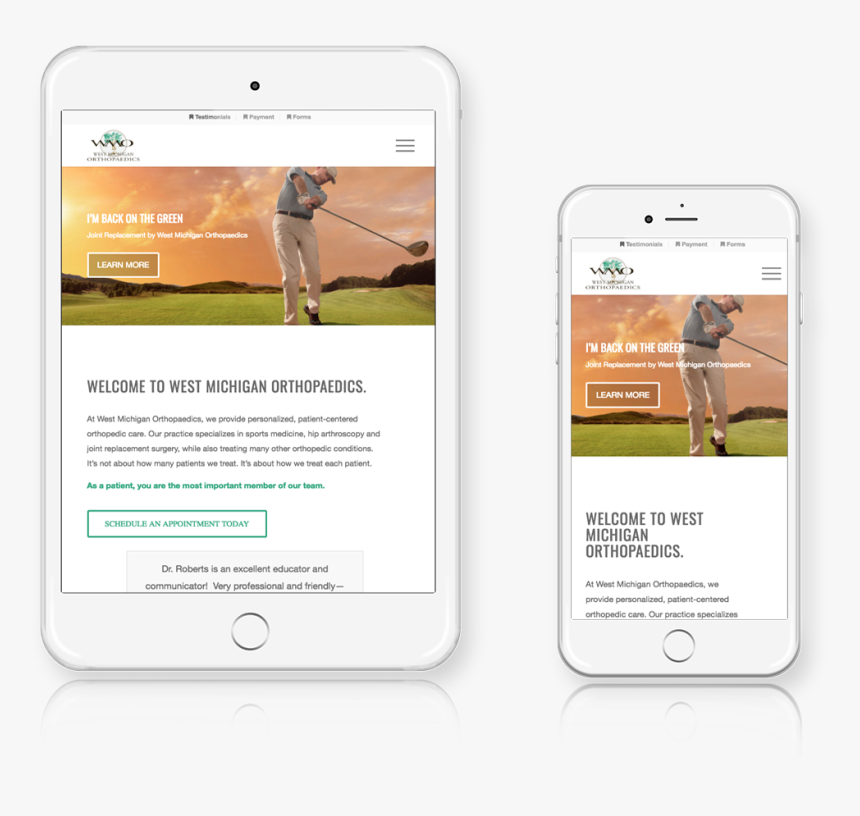 Grand Rapids Wordpress Website Design And Development - Smartphone, HD Png Download