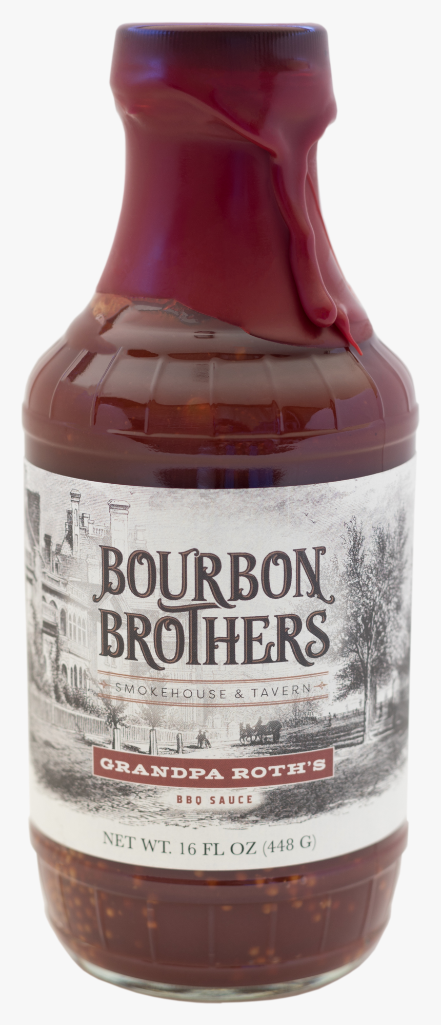 060518 Bourbonbrothers Grandparoths Cutout - Glass Bottle, HD Png Download