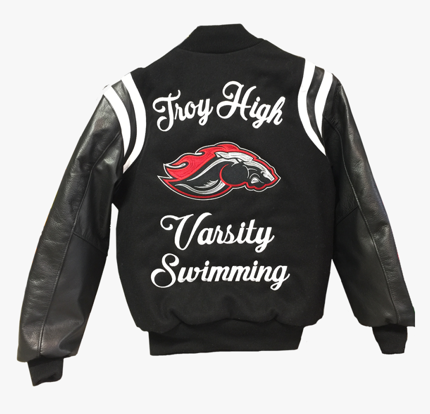 Troyhighback Swimming 2 - Leather Jacket, HD Png Download