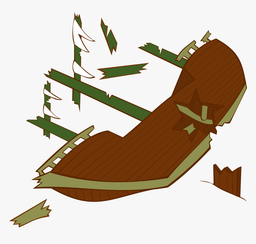 Wood Boat Png -this Free Icons Png Design Of Ship Wreckage - Shipwreck Clip Art Free, Transparent Png