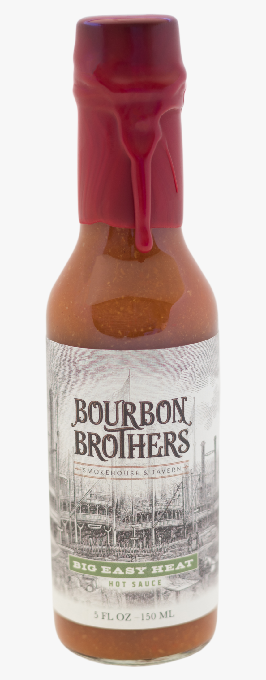 060518 Bourbonbrothers Bigeasyheat Cutout Copy - Glass Bottle, HD Png Download