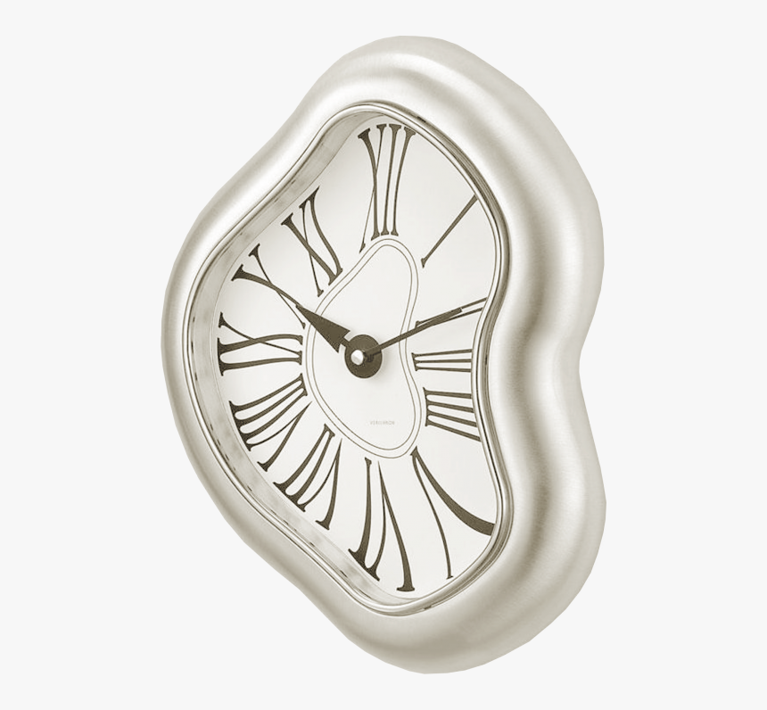 Transparent Melting Clock Clipart - Melting Wall Clock, HD Png Download