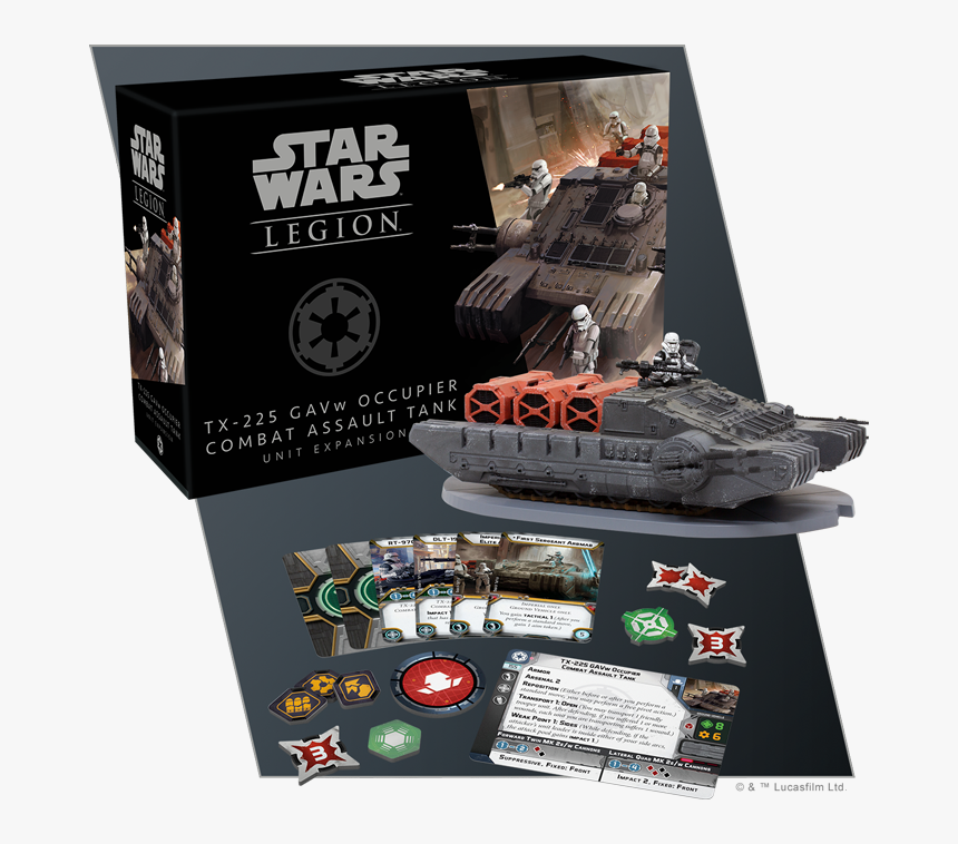 X34 Landspeeder Star Wars Legion, HD Png Download