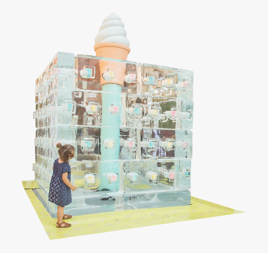 Uber Ice-cream - Ice Cube Brand Activation, HD Png Download