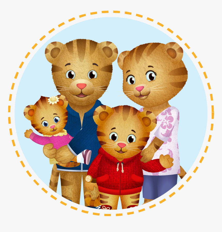 Daniel Tiger's Neighborhood Family, HD Png Download