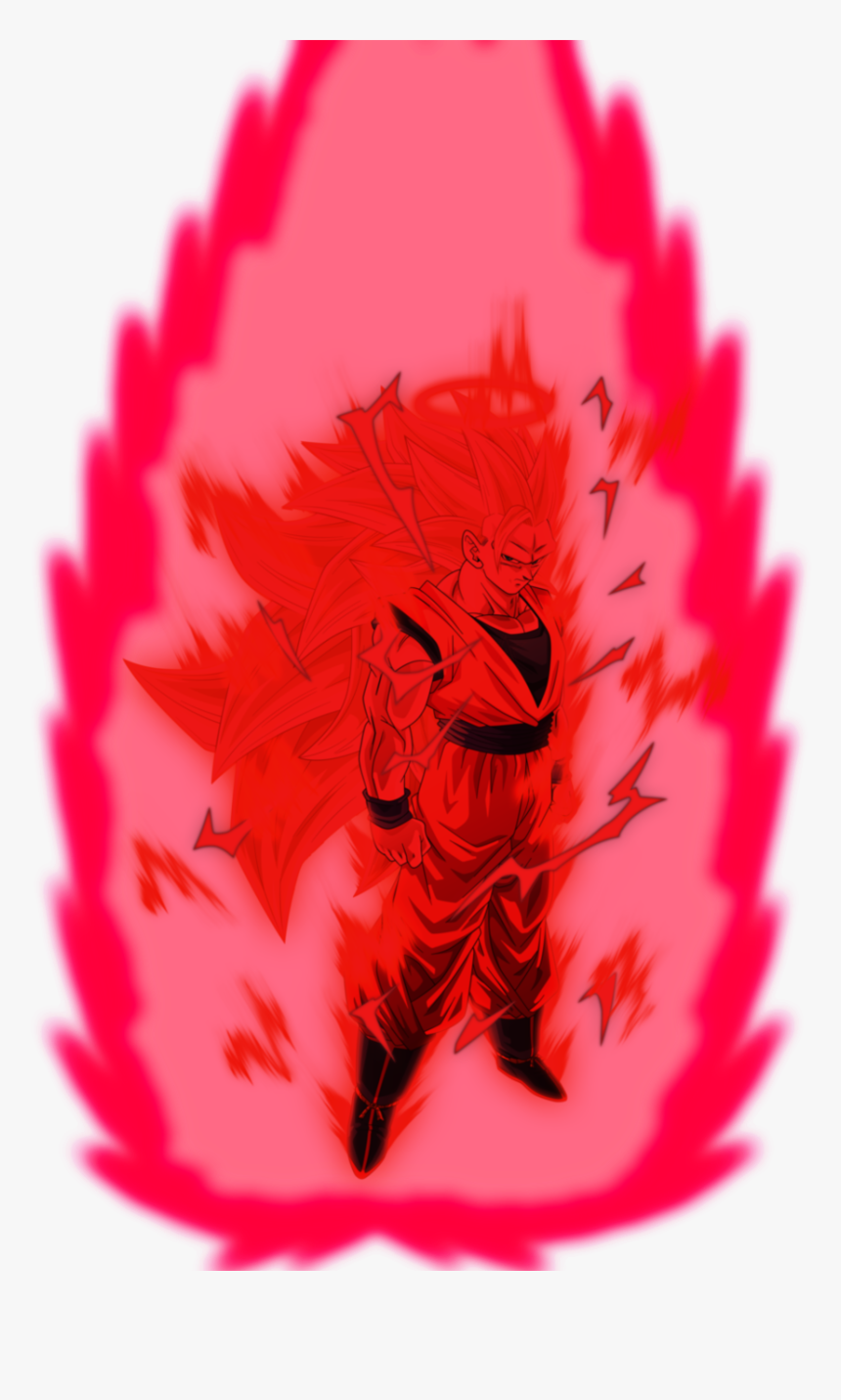 Super Kaioken 3 Goku, HD Png Download