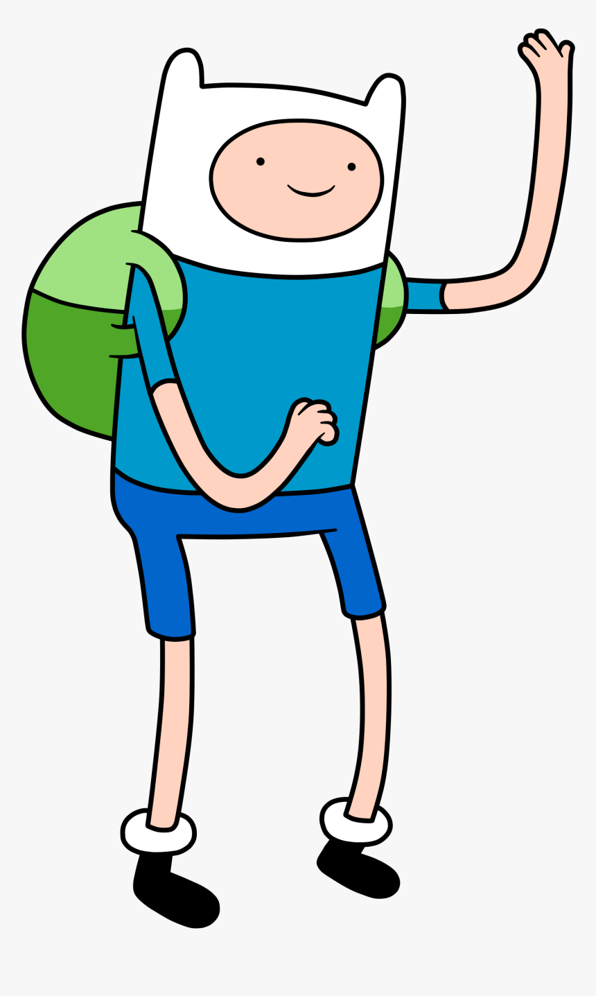 Finn The Human Clipart Kawaii - Finn Adventure Time, HD Png Download