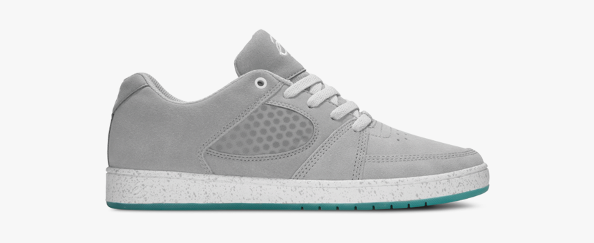 Es Skateboarding Accel Slim Grey Blue 5101000144 094 - Skate Shoe, HD Png Download