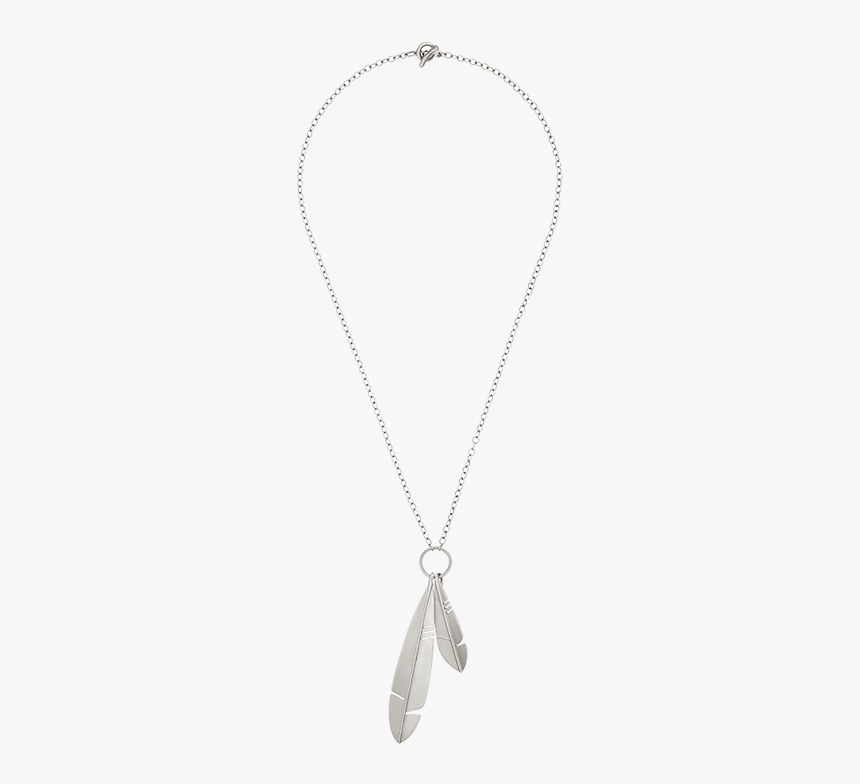 P Native Feather Necklace All Web 90 Ss - Locket, HD Png Download