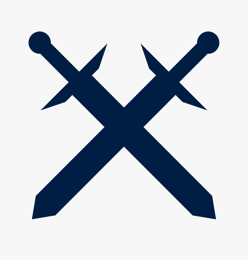 Swords Crossed Clipart, HD Png Download