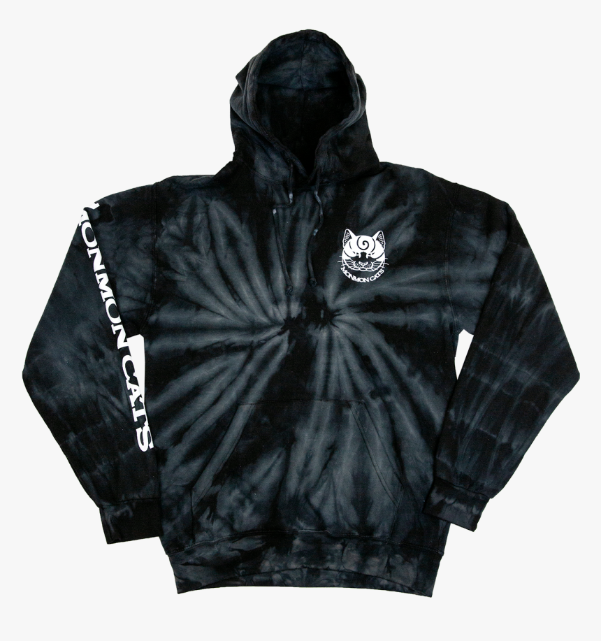 Monmoncats Tie Dye - Hoodie, HD Png Download