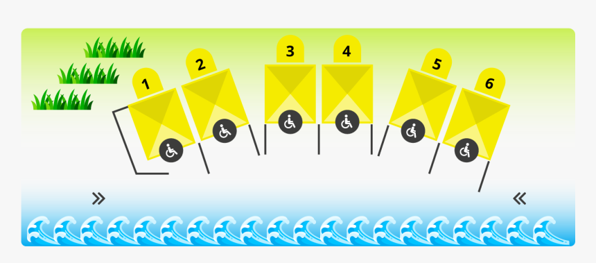 Thunder Bay Cabanas Layout, Water World, HD Png Download
