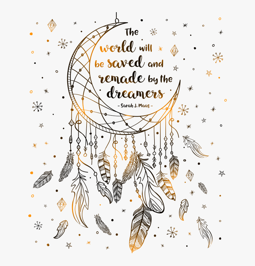 Clip Art Dreamcatcher Prints Society - World Will Be Saved And Remade, HD Png Download