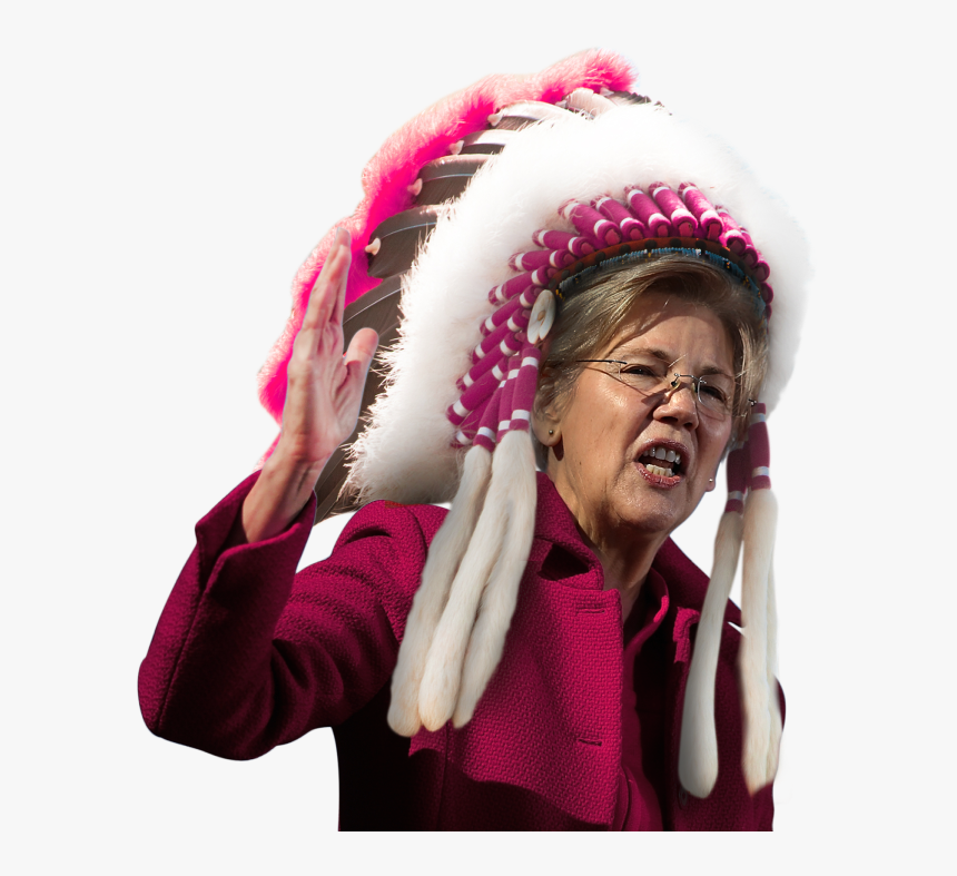 Elizabeth Warren Pocahontas, HD Png Download