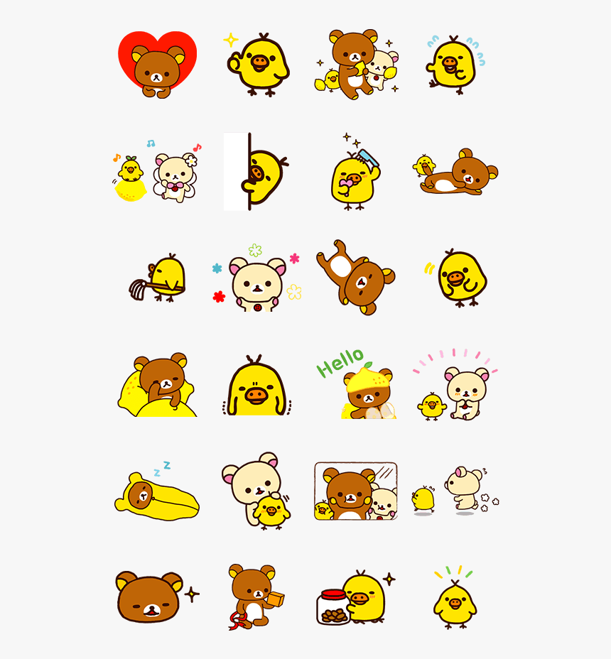 Rilakkuma & Kiiroitori By Imagineer Co - コリラックマ と 新しい お 友達, HD Png Download