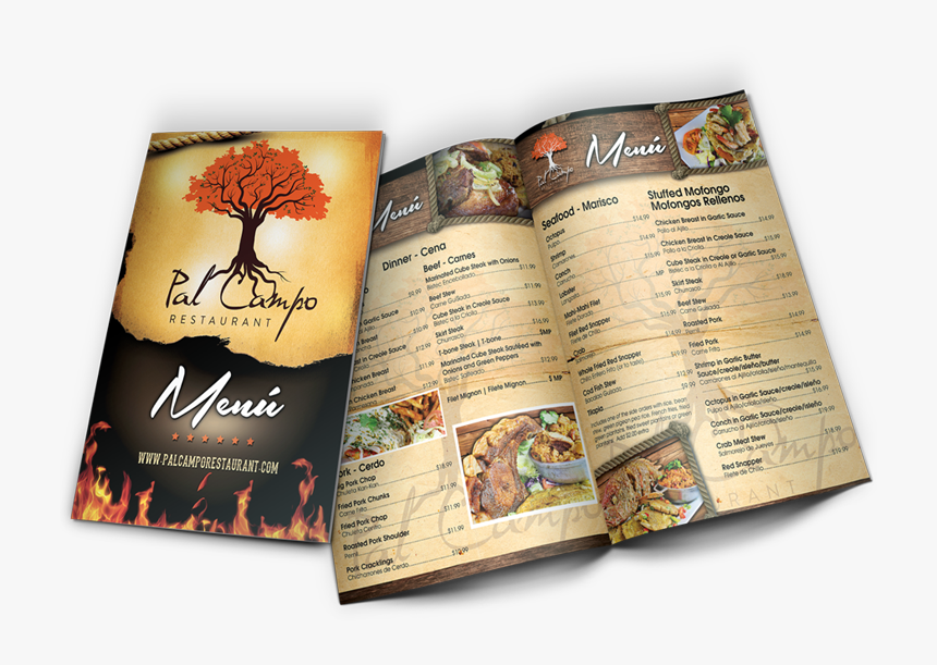 Pal Campo Restaurant Menu Orlando , Png Download - Dandelion, Transparent Png