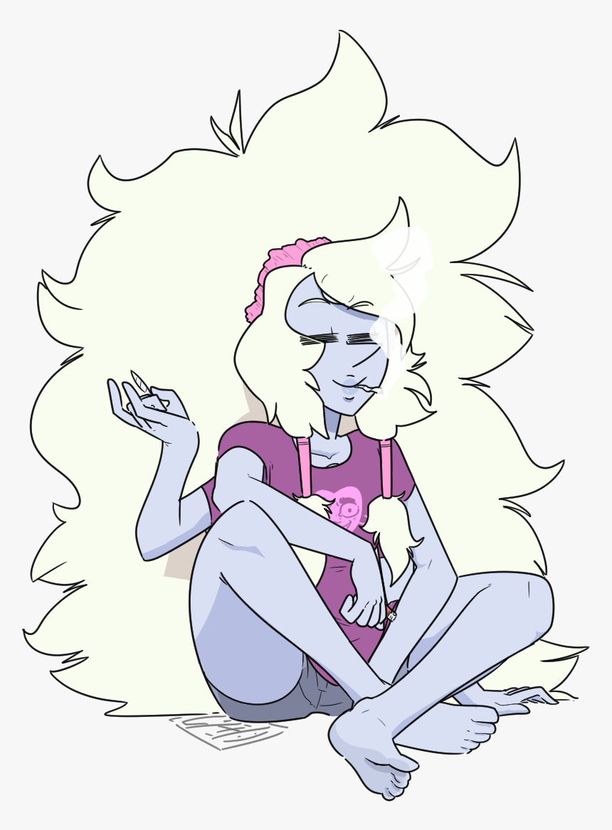Marceline The Vampire Queen Pearl Connie White Black - Steven Universe Opal Weed, HD Png Download