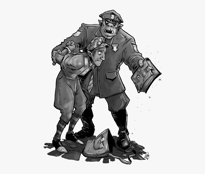 The-arrest - Illustration, HD Png Download