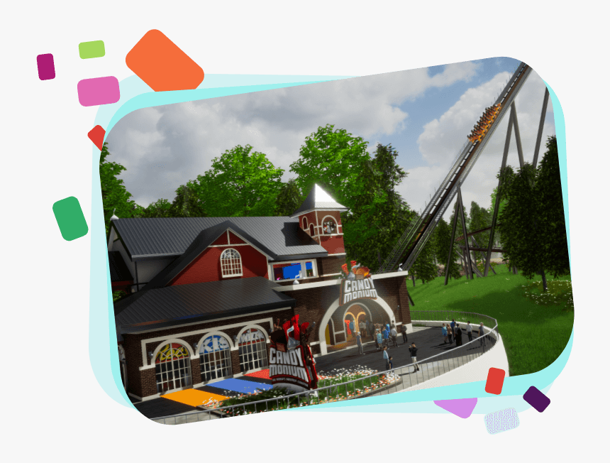 Candymonium - Hersheypark Candymonium, HD Png Download