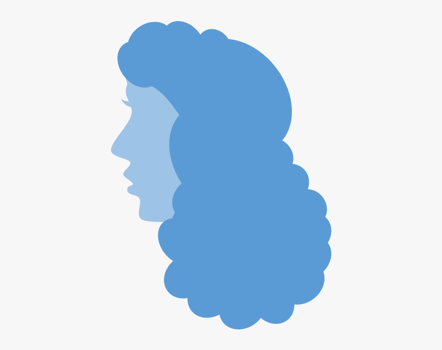 Woman In Blue - Portable Network Graphics, HD Png Download