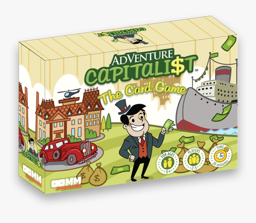 The Card Game - Adventure Capitalist Board Game, HD Png Download