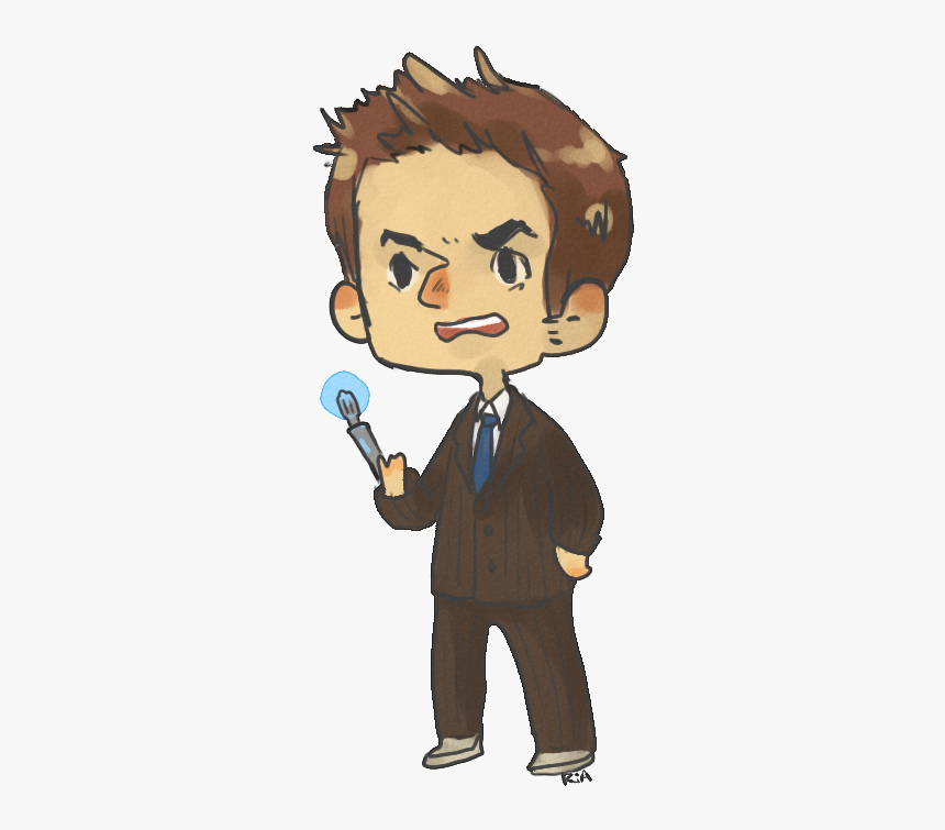 “have A Tiny Transparent Angry 10 For Your Dash - David Tennant Hair Fanart, HD Png Download