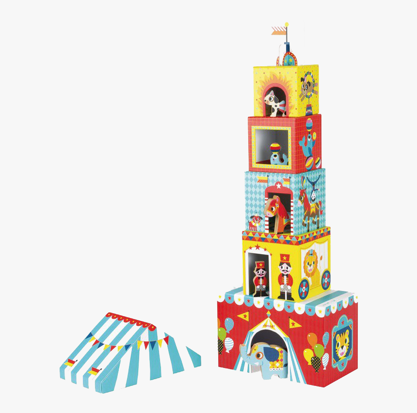 Arco Iris Silicona Grande X 12 Arcos, Neón - Multikub Cirque Janod, HD Png Download