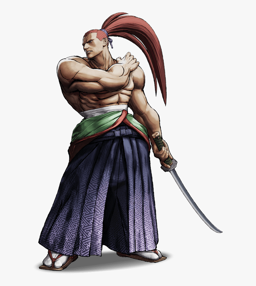 Snk Wiki - Samurai Shodown Genjuro Kibagami, HD Png Download